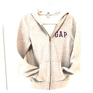 Gap Zip-up Gray Hoodie